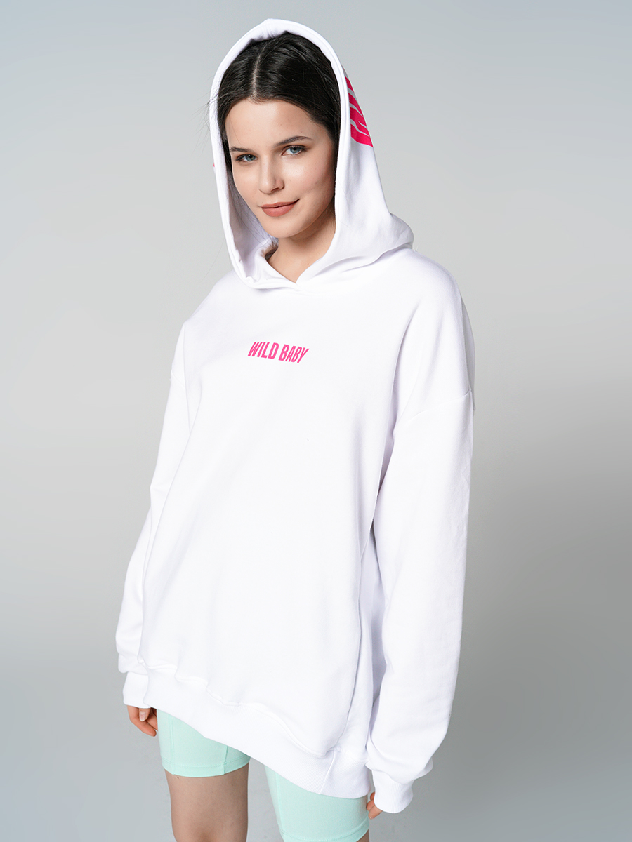 

Худи женское ТВОЕ 81602 белое M-L, 81602