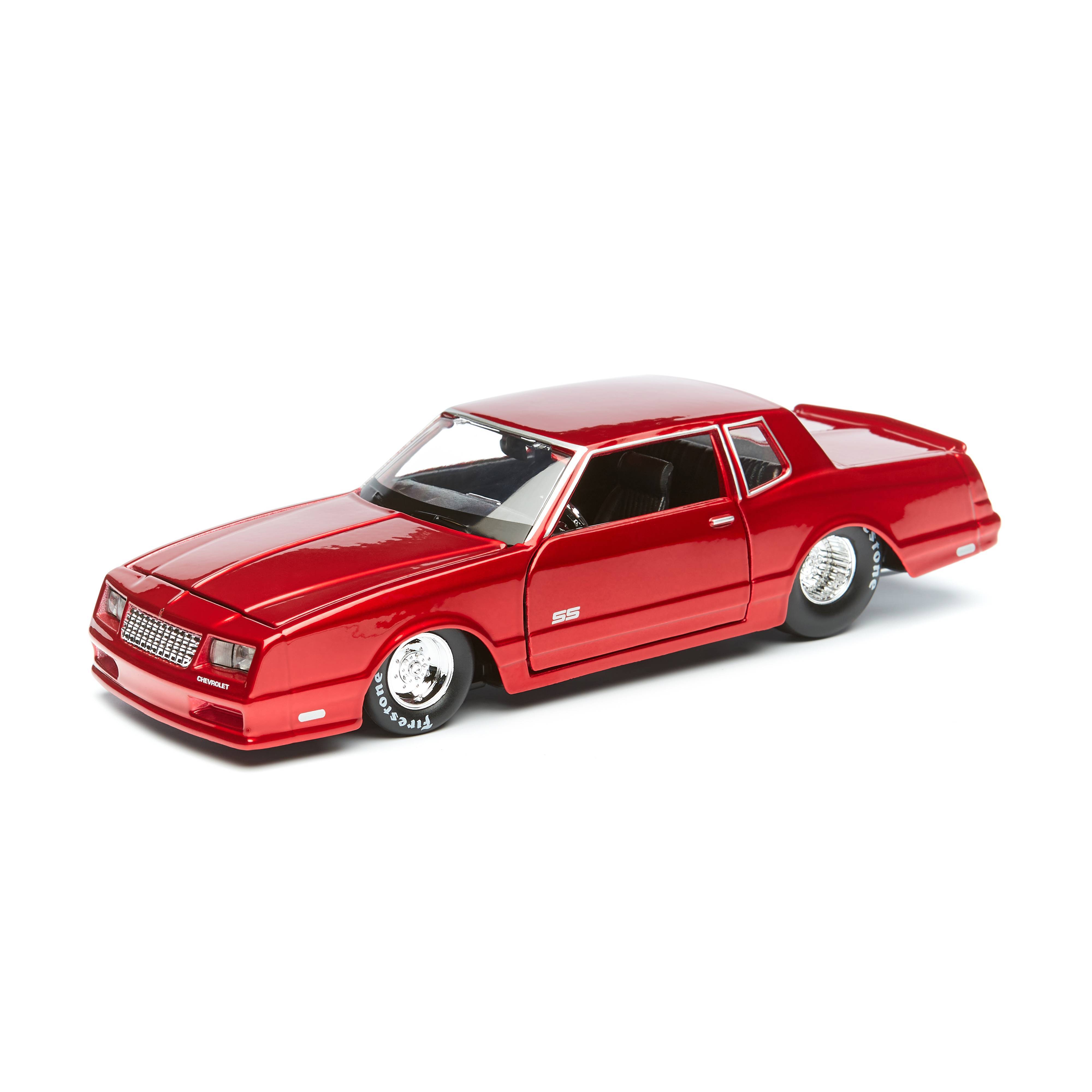 фото Maisto машинка 1:24 design classic muscle - 1986 chevrolet monte carlo ss, красная 32530