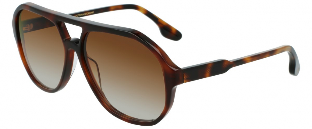 фото Солнцезащитные очки женские victoria beckham vb633s коричневые