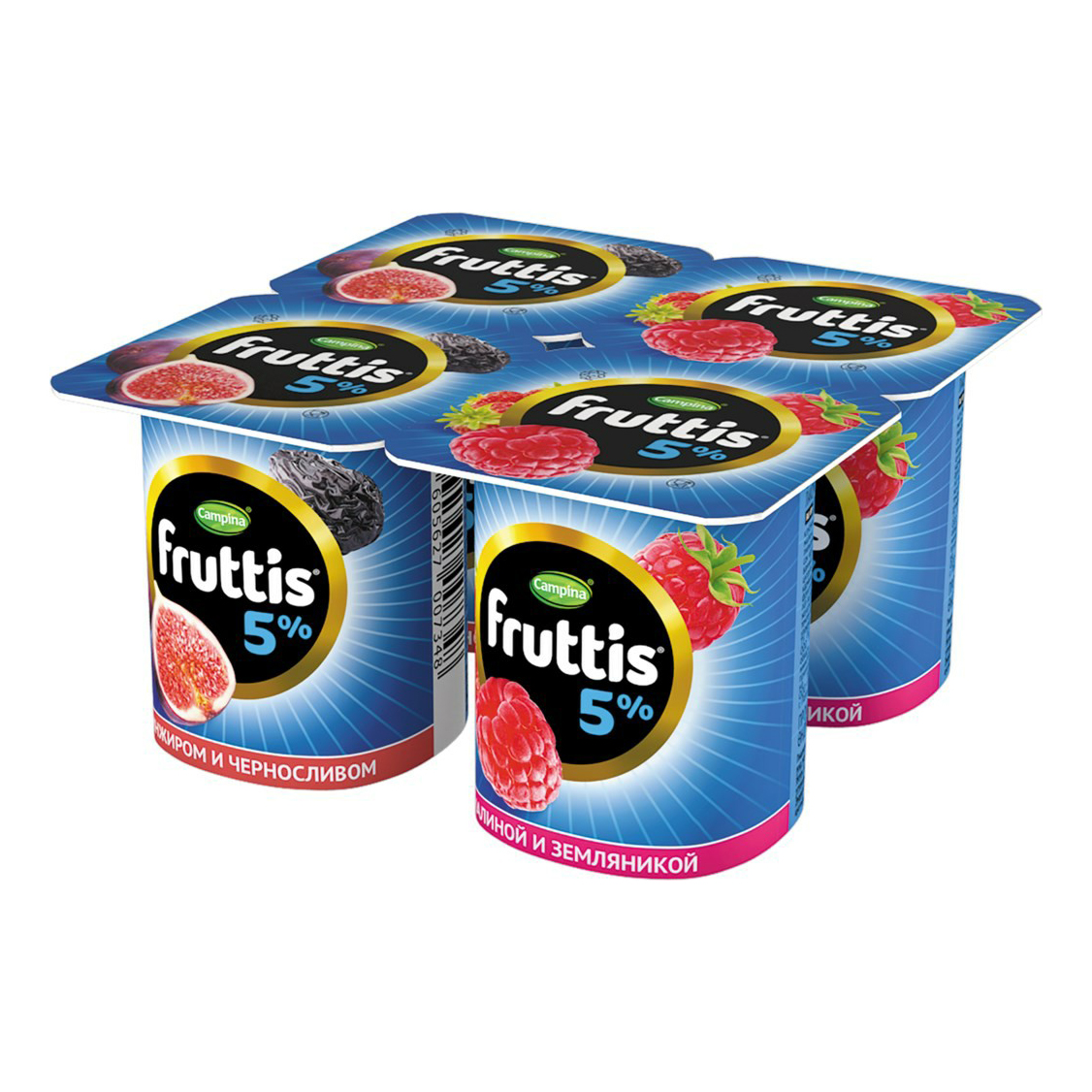 

Йогуртный продукт Fruttis Сливочное лакомство 5% 115 г в ассортименте