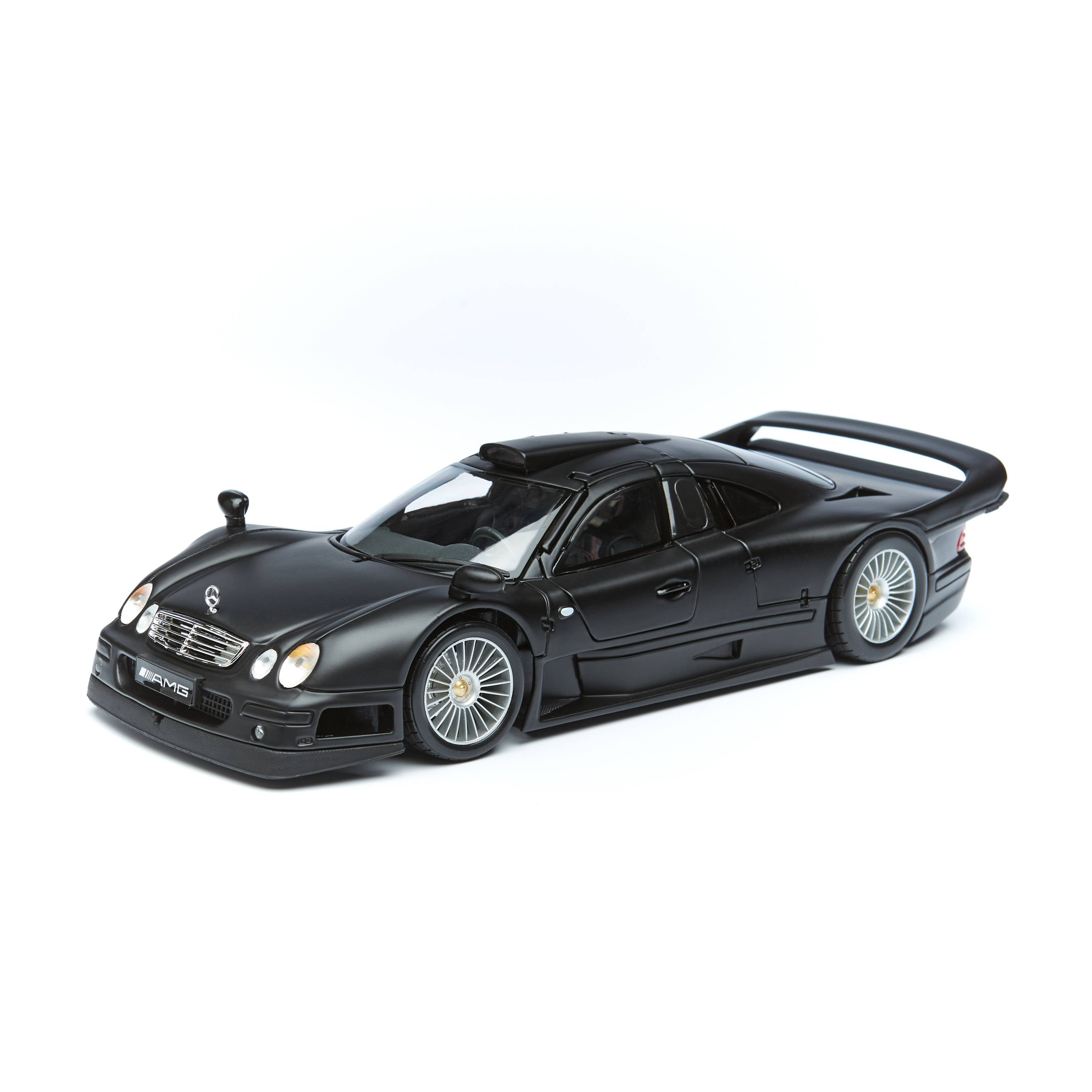 

Maisto Машинка Mercedes-Benz CLK-GTR (street version), 1:18 чёрная 31849, 31849