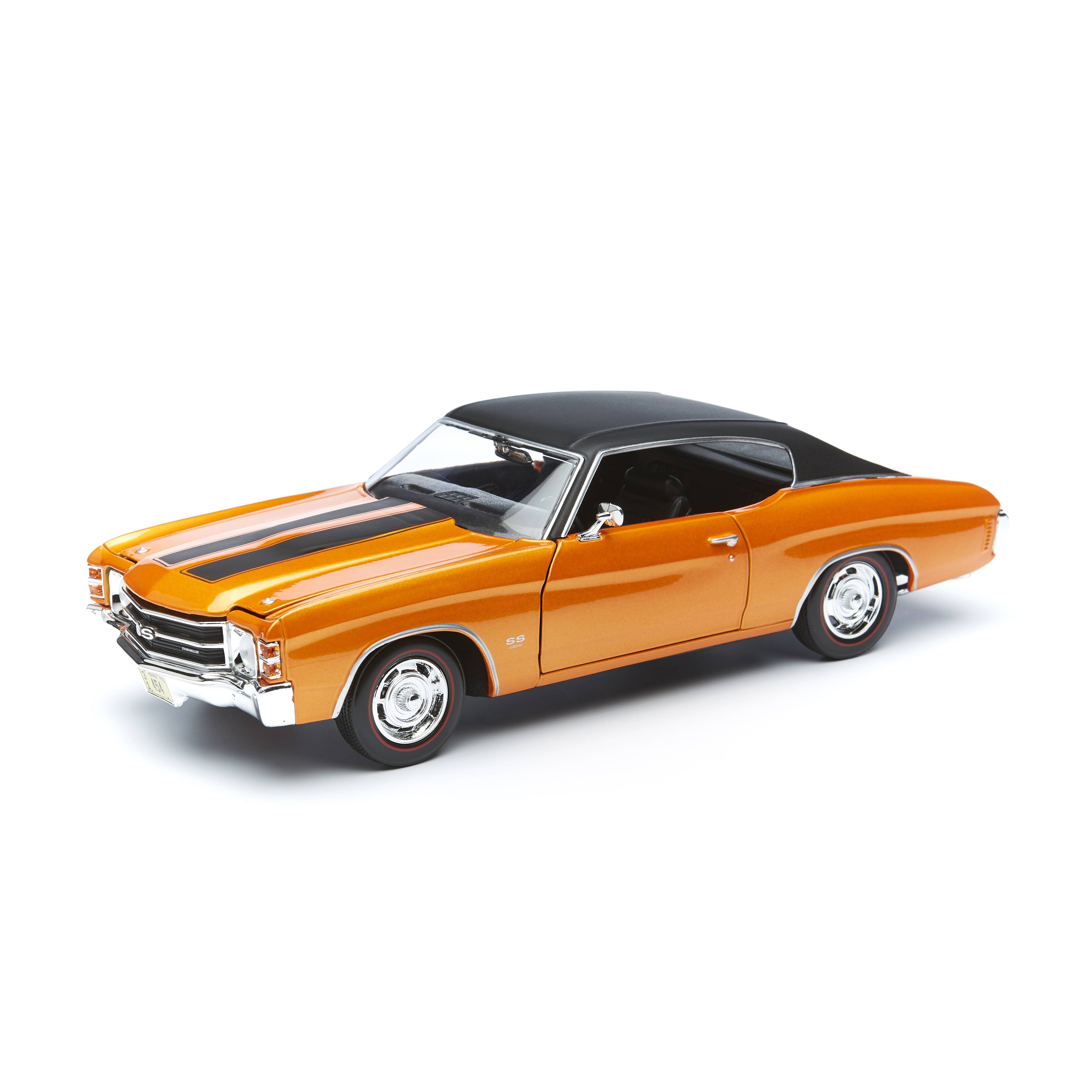 

Maisto Машинка Chevrolet Chevelle Sport Coupe 1971, 1:18 оранжевая 31890, Оранжевый, 31890