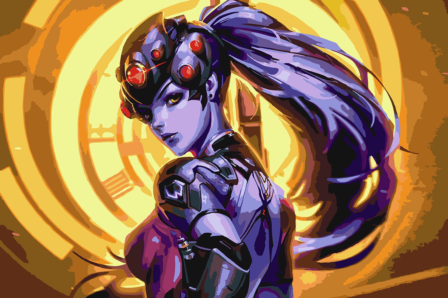 

Картина по номерам Красиво Красим Overwatch - Роковая вдова 2, 50 х 80 см, Overwatch - Роковая вдова 2