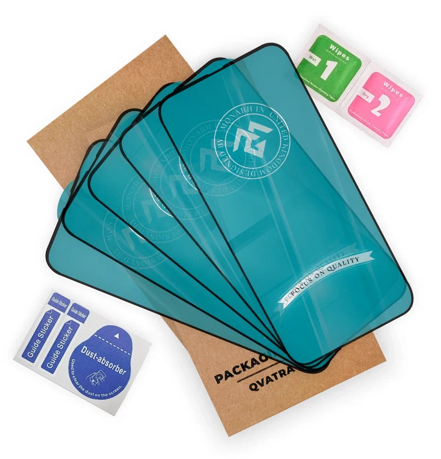 

Защитное стекло Qvatra Monarch для Xiaomi Redmi 9C на весь экран Комплект 5 шт., для Xiaomi Redmi 9C на весь экран Комплект 5 шт.