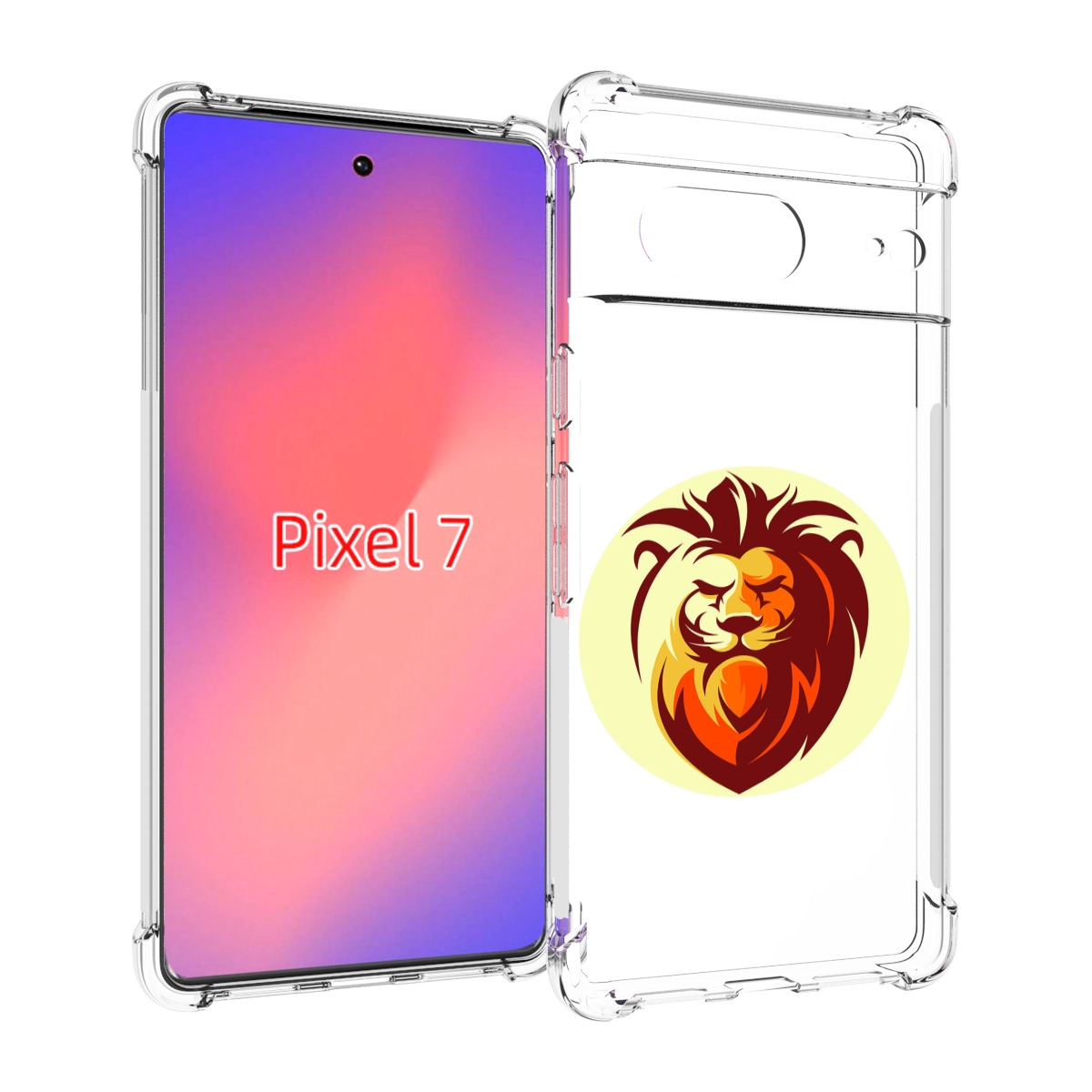 

Чехол Mypads Картинка-Лев Для Google Pixel 7, Прозрачный, Tocco
