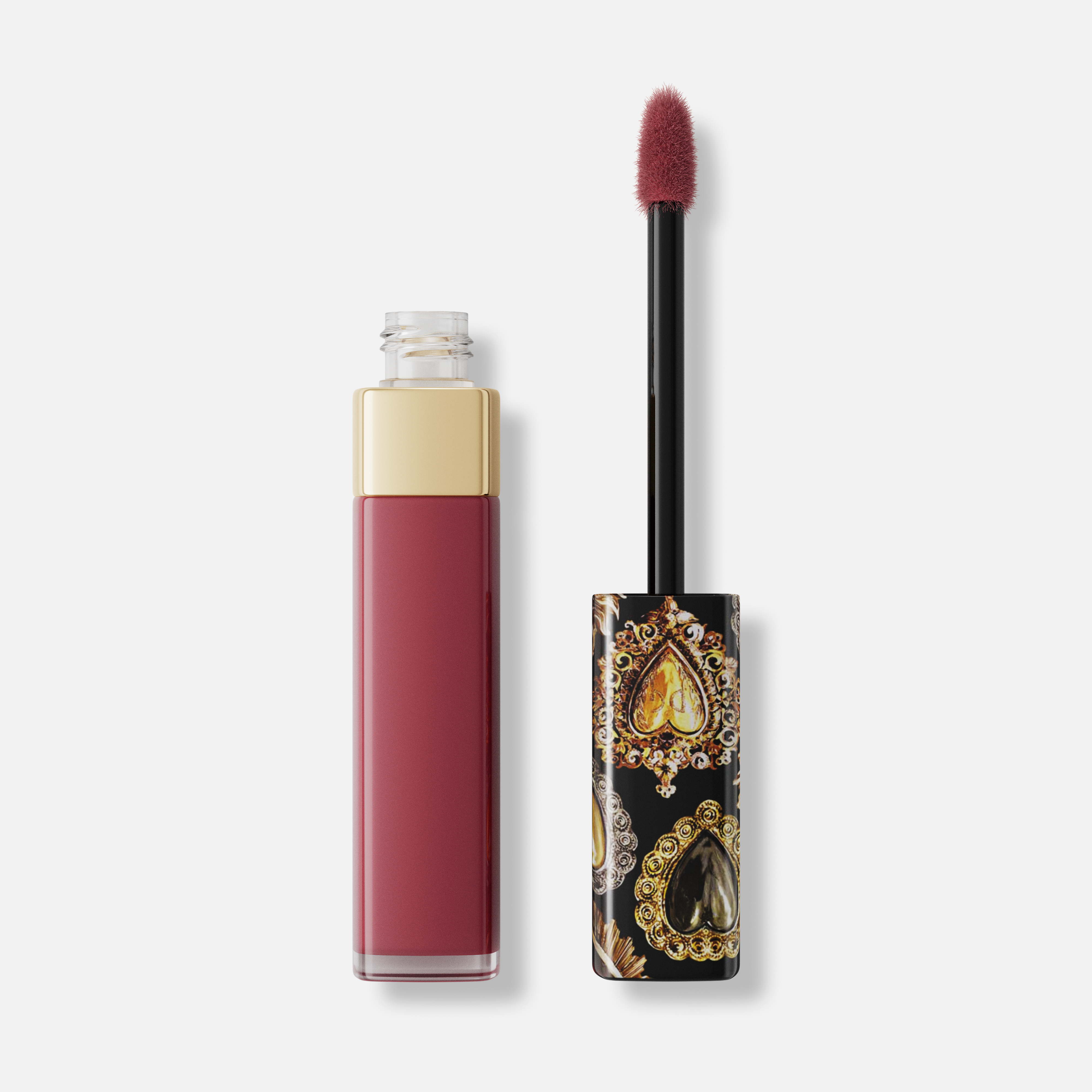

Помада-лак для губ Dolce&Gabbana Shinissimo жидкая №140 Pink Crush 4,5 мл, Красный