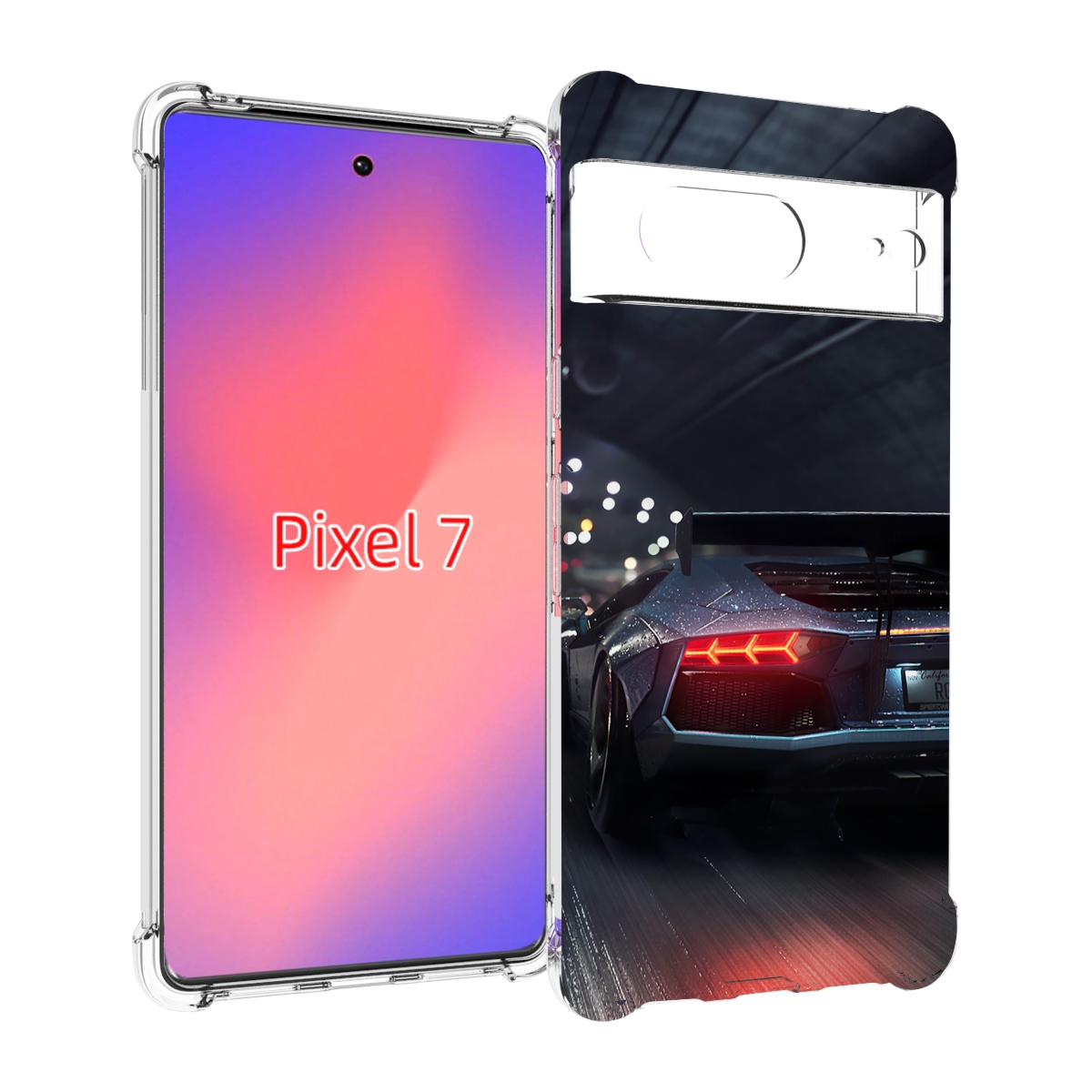 

Чехол Mypads Ламба Мужской Для Google Pixel 7, Прозрачный, Tocco