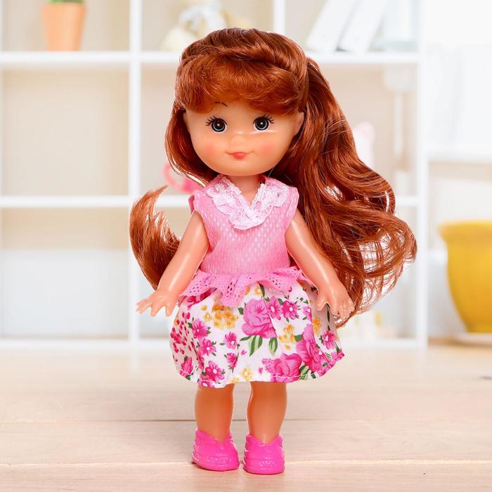 Play Smart Кукла классическая «Крошка Сью» в платье, 17 см, МИКС