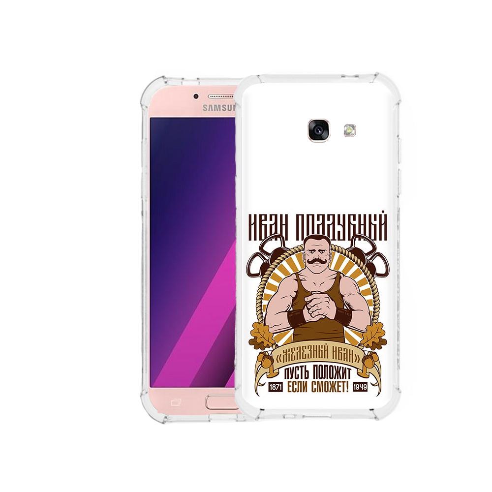 

Чехол MyPads Tocco для Samsung Galaxy A5 Железный Иван (PT51293.578.80), Прозрачный, Tocco