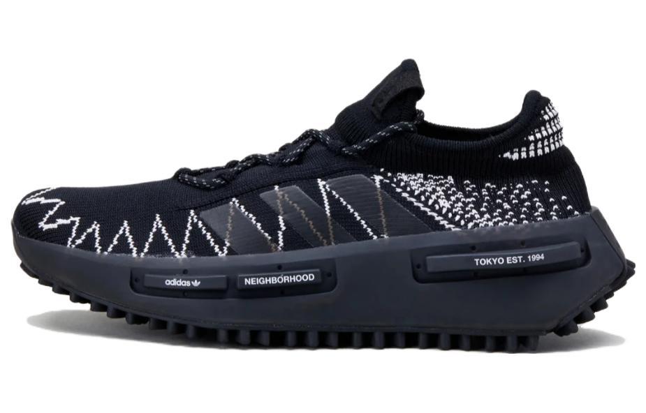 

Кроссовки унисекс Adidas NEIGHBORHOOD x adidas originals NMD S1 черные 44 EU, Черный, NEIGHBORHOOD x adidas originals NMD S1