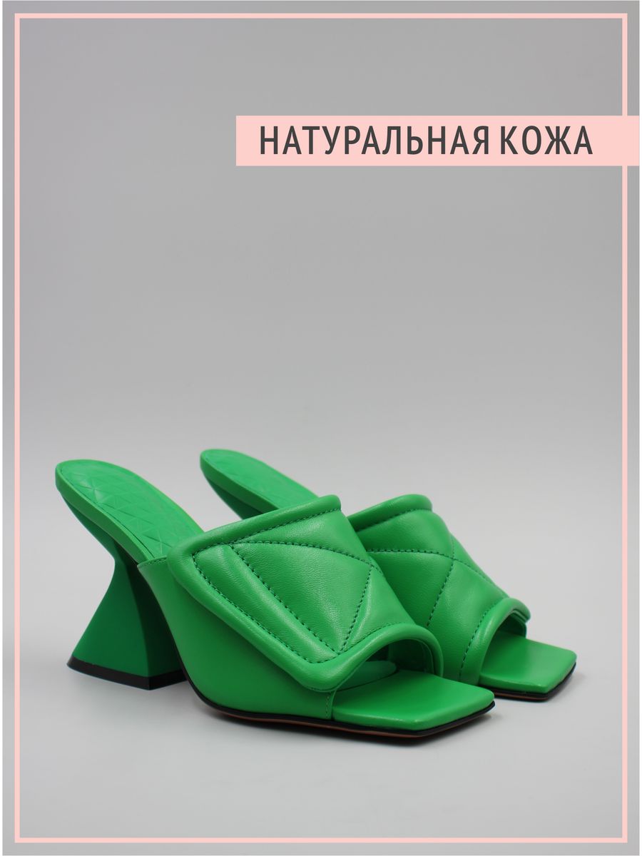 Мюли женские Graciana GL1382-670-3 зеленые 39 RU