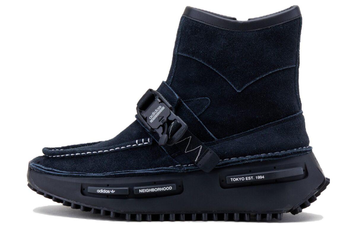 

Полусапоги унисекс Adidas NEIGHBORHOOD x adidas originals NMD S1 черные 45 EU, Черный, NEIGHBORHOOD x adidas originals NMD S1