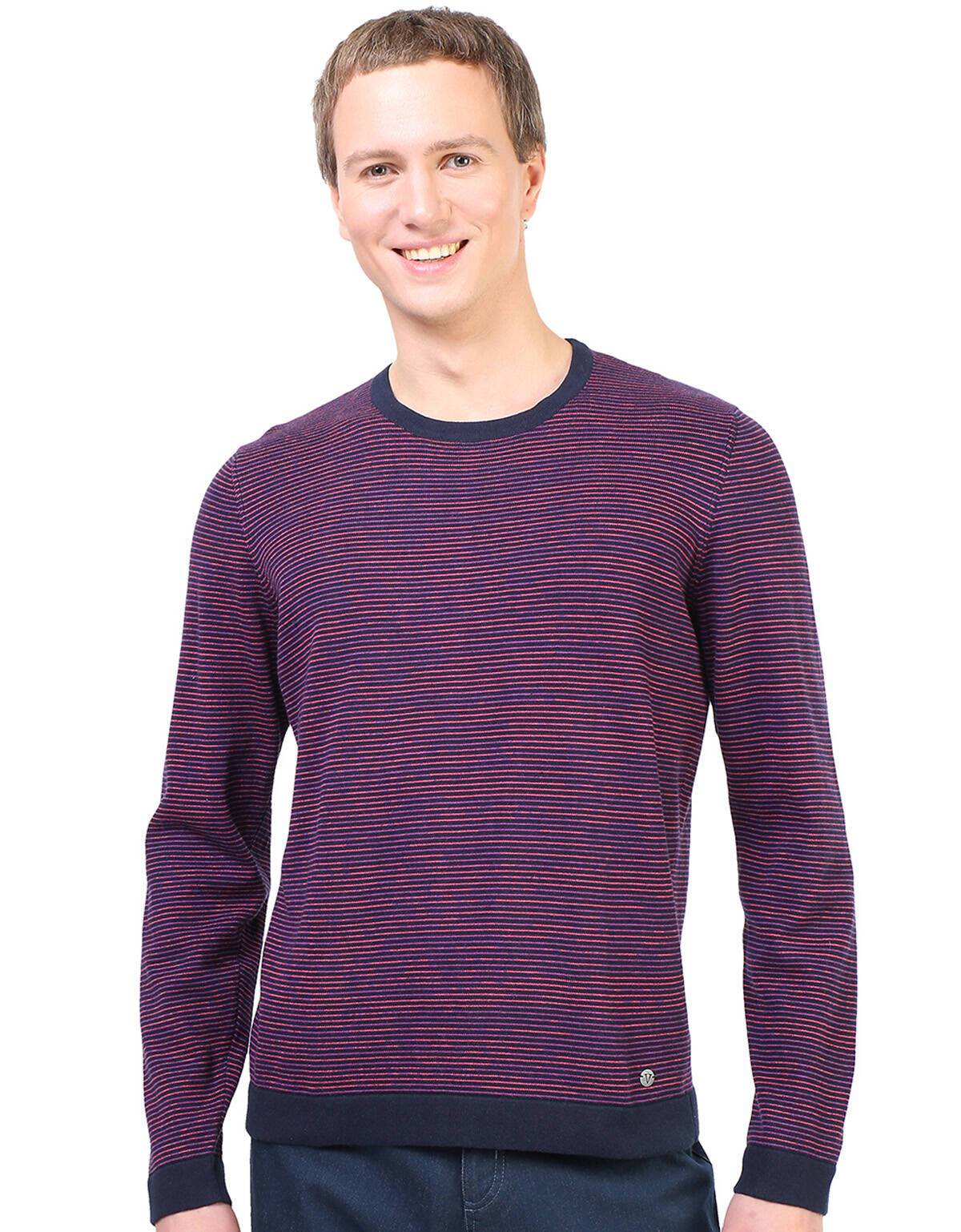 

Джемпер мужской 63111586 MARVELIS розовый XL, 63111586