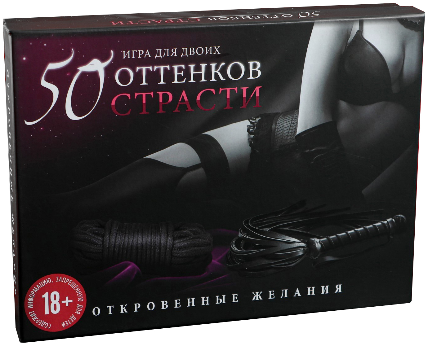 фото Игра для двоих 50 оттенков страсти. откровенные желания, 4 в 1 ecstas