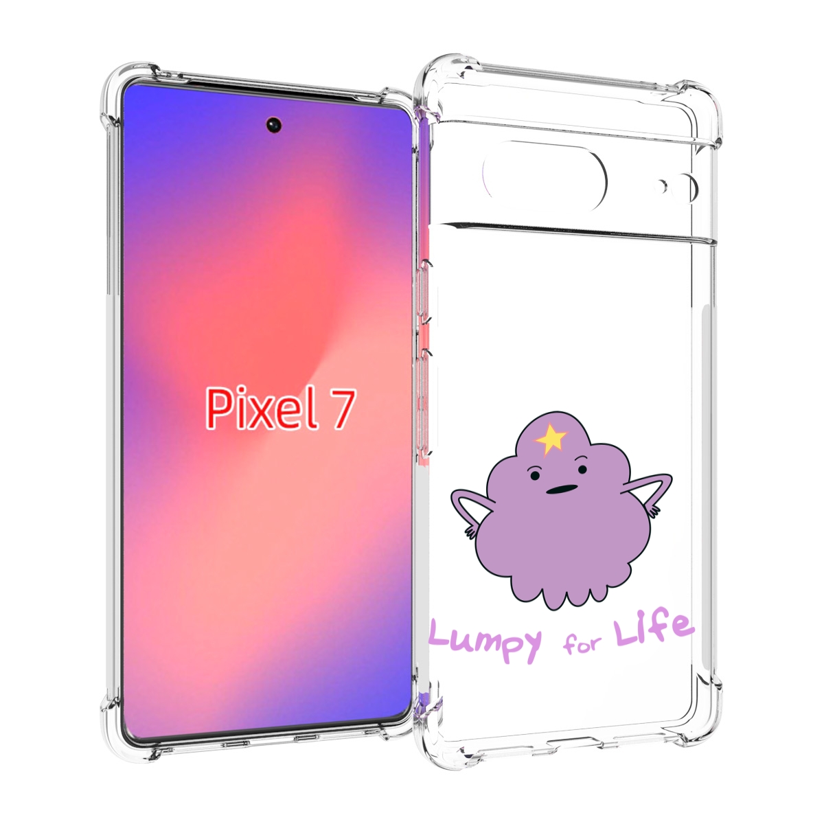 

Чехол Mypads Принцесса Пупырчатого Королевства Для Google Pixel 7, Прозрачный, Tocco