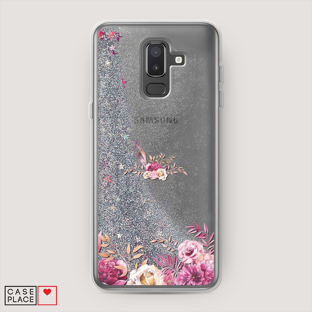 

Чехол Awog "Нежные розовые цветы" на Samsung Galaxy J8, 26591-1