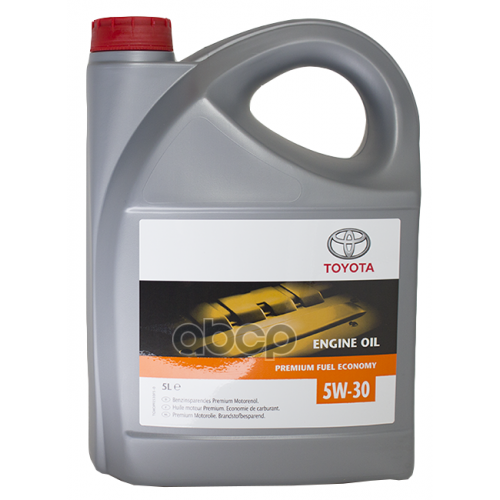 

Моторное масло Toyota 5W30 premium fuel economy eu toyota api sn acea c2 5л