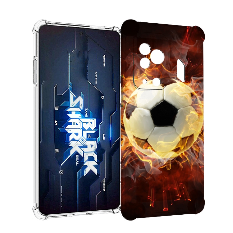 

Чехол MyPads Огненный-мяч для Xiaomi Black Shark 5 Pro, Прозрачный, Tocco