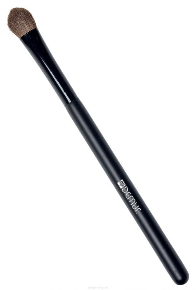 Профессиональная макияжная кисть для теней Dewal BR-415 15,5 см черный 2 шт
