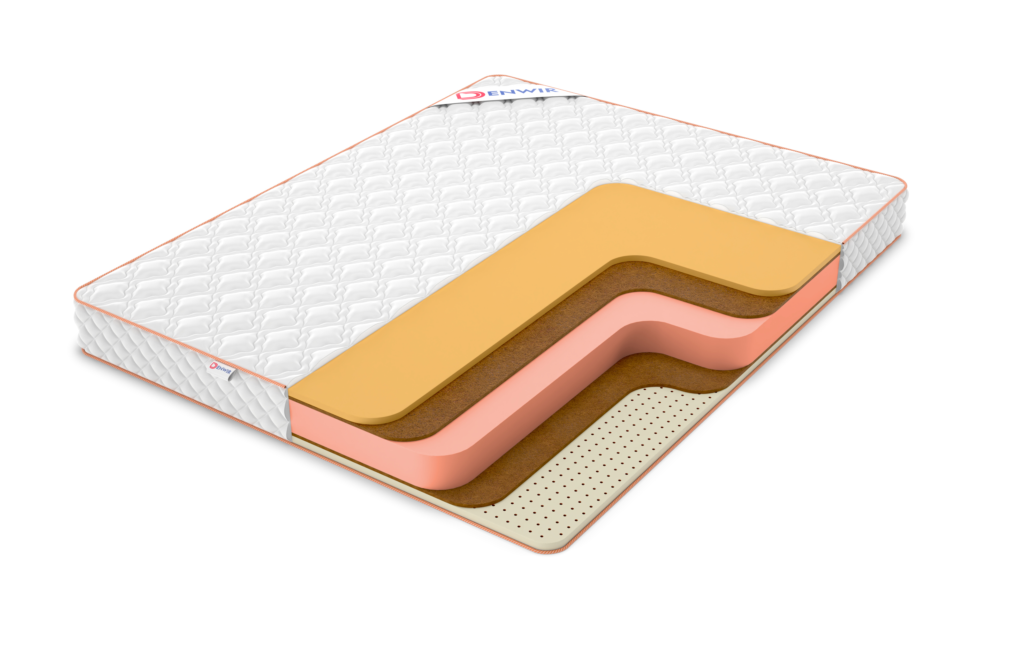 

Матрас беспружинный DENWIR TOP MIDDLE MEMO SOFT 16/chstmat_TMMS16_60x135, Белый, TOP MIDDLE MEMO SOFT 16