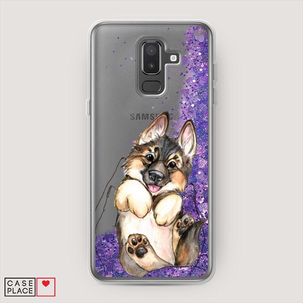 

Чехол Awog "Овчарка в ладошках" на Samsung Galaxy J8, 26592-1