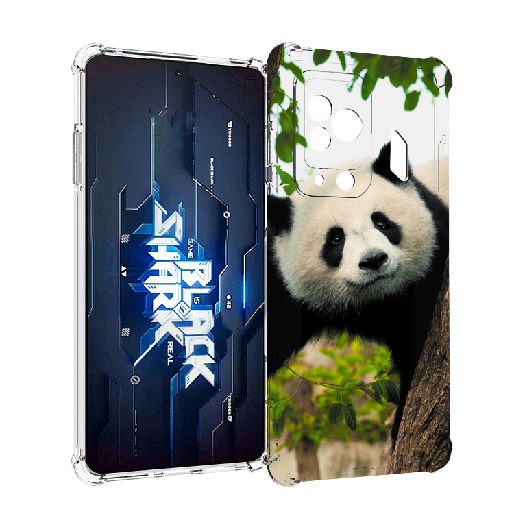 

Чехол MyPads Панда-на-дереве для Xiaomi Black Shark 5 Pro, Прозрачный, Tocco