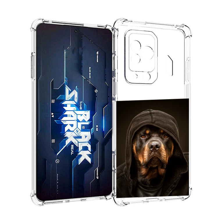 

Чехол MyPads Пес-барбос для Xiaomi Black Shark 5 Pro, Прозрачный, Tocco