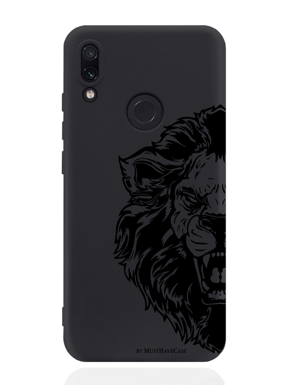 

Чехол MustHaveCase для Xiaomi Redmi Note 7 Король Лев черный, Черный;коричневый