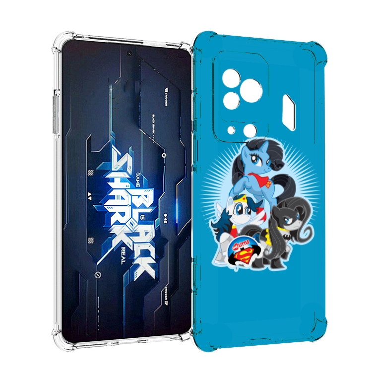 

Чехол MyPads Пони-литл для Xiaomi Black Shark 5 Pro, Прозрачный, Tocco