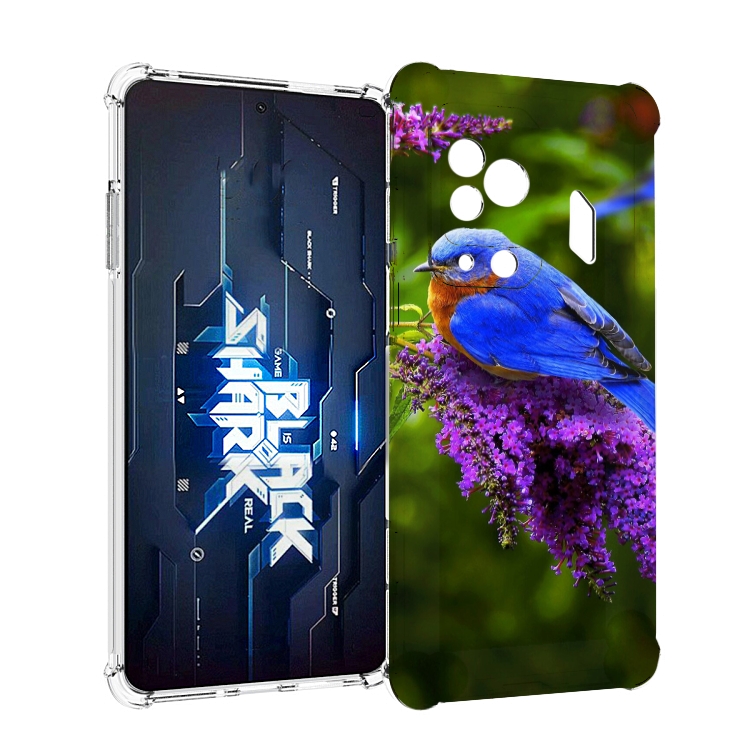 

Чехол MyPads Птица-сиреневая для Xiaomi Black Shark 5 Pro, Прозрачный, Tocco