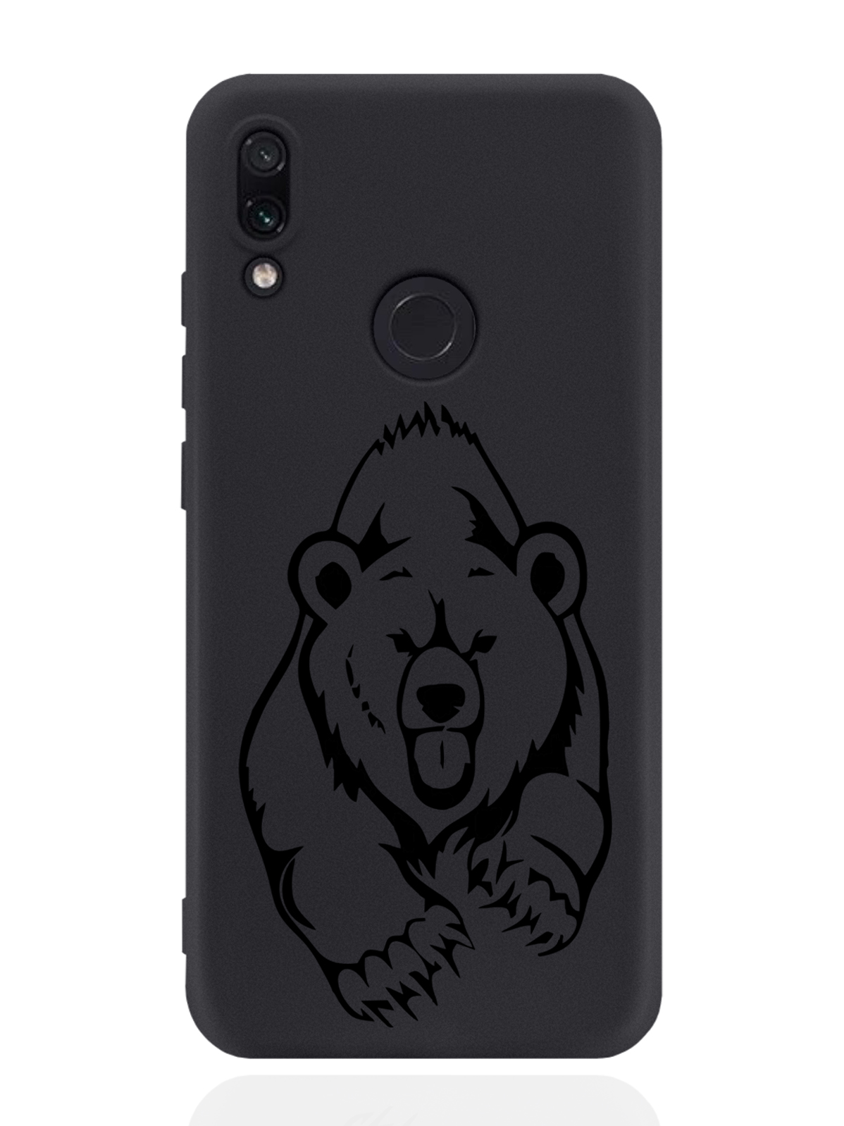 

Чехол MustHaveCase для Xiaomi Redmi Note 7 Медведь черный