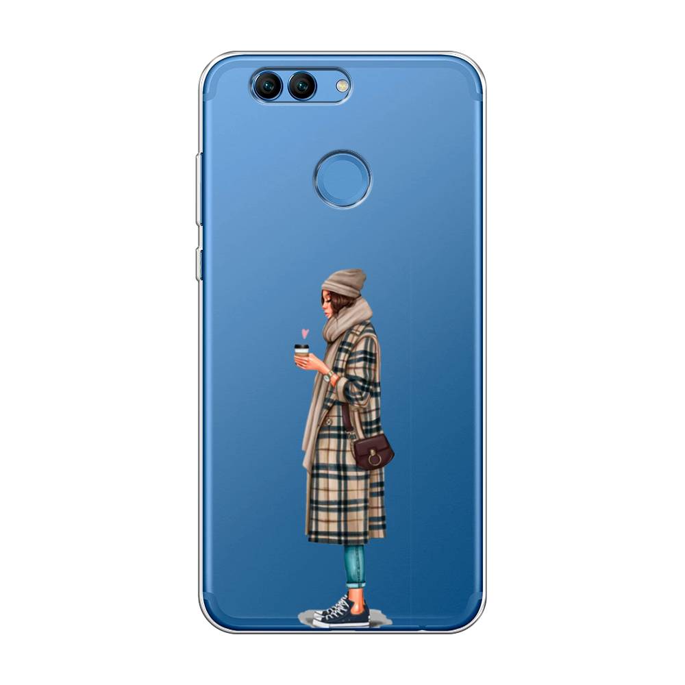 

Чехол на Huawei Nova 2 "Утренний кофе", Коричневый;бежевый, 62950-6