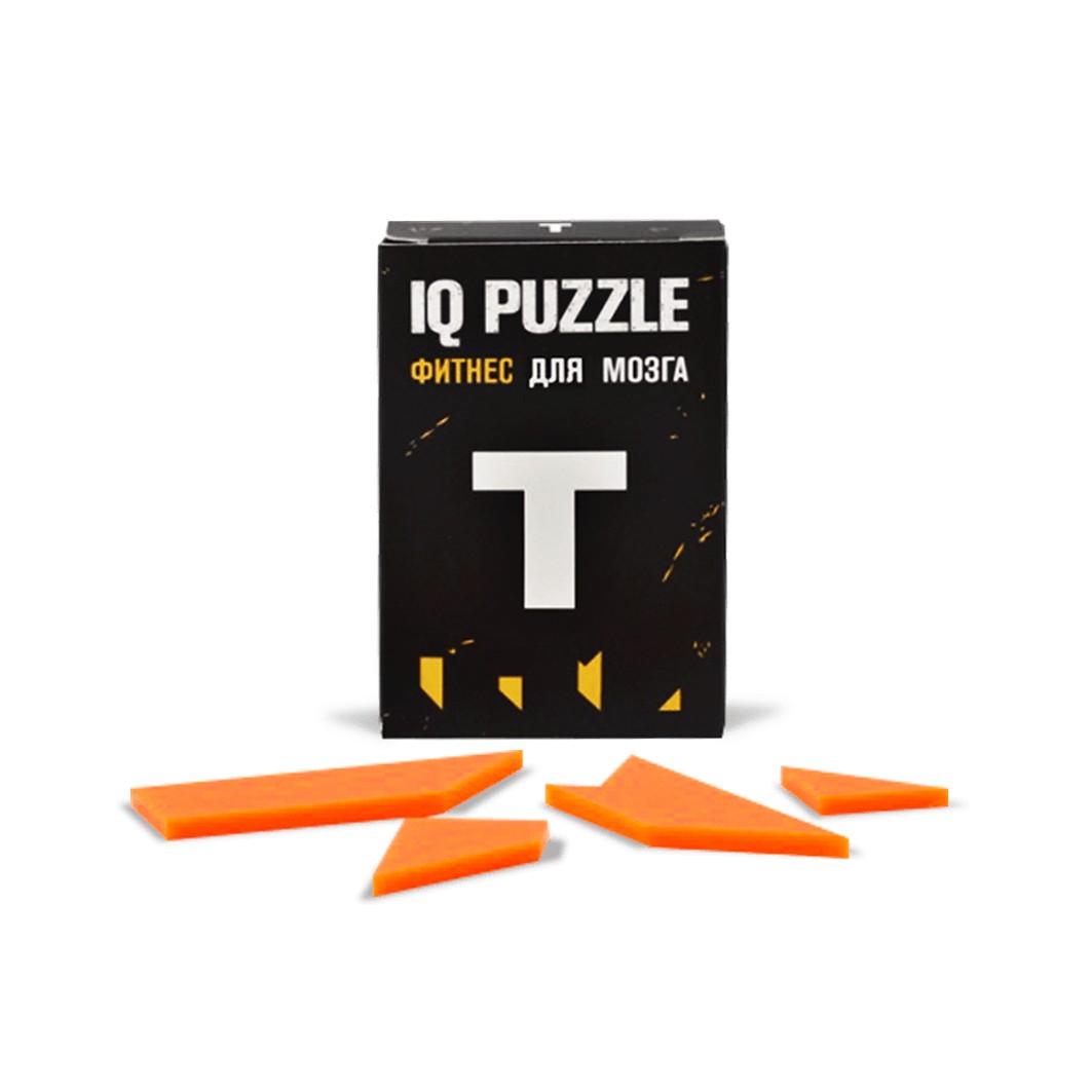 

IQ PUZZLE Буква Т (4 детали)