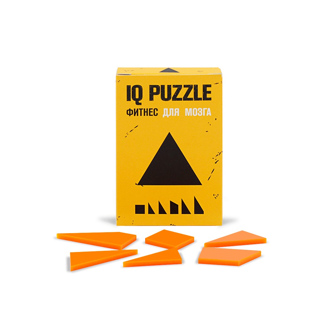 

IQ PUZZLE Треугольник (6 деталей)