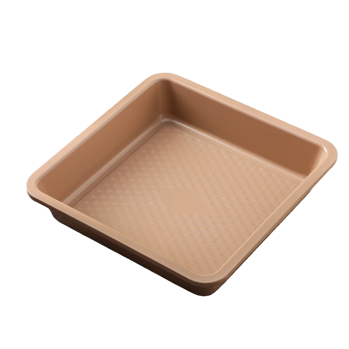 

Противень Теропром антиприграрное покрытие цвет серый 25,3x25,3x5 см толщина 0,6, 7362243