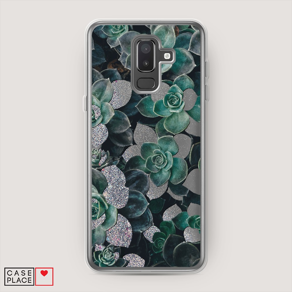 

Чехол Awog "Сукуленты цветные" на Samsung Galaxy J8, 26591-1