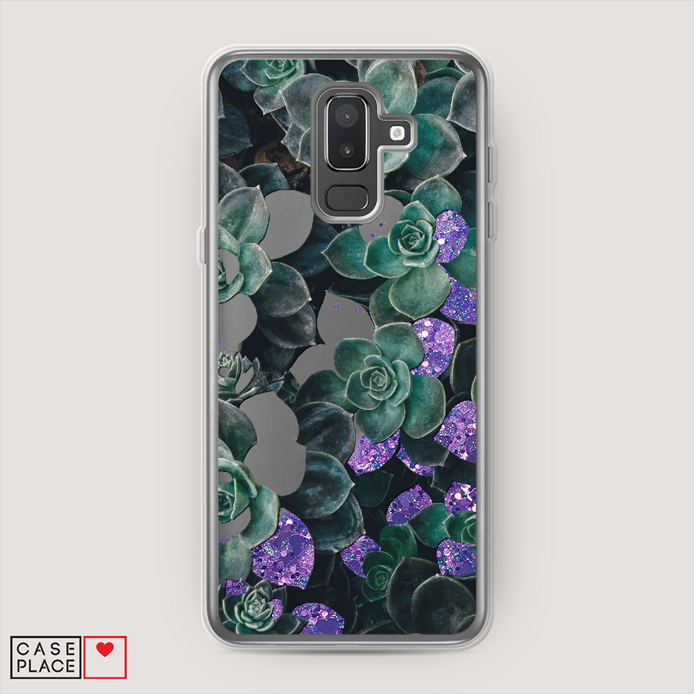 

Чехол Awog "Сукуленты цветные" на Samsung Galaxy J8, 26592-1