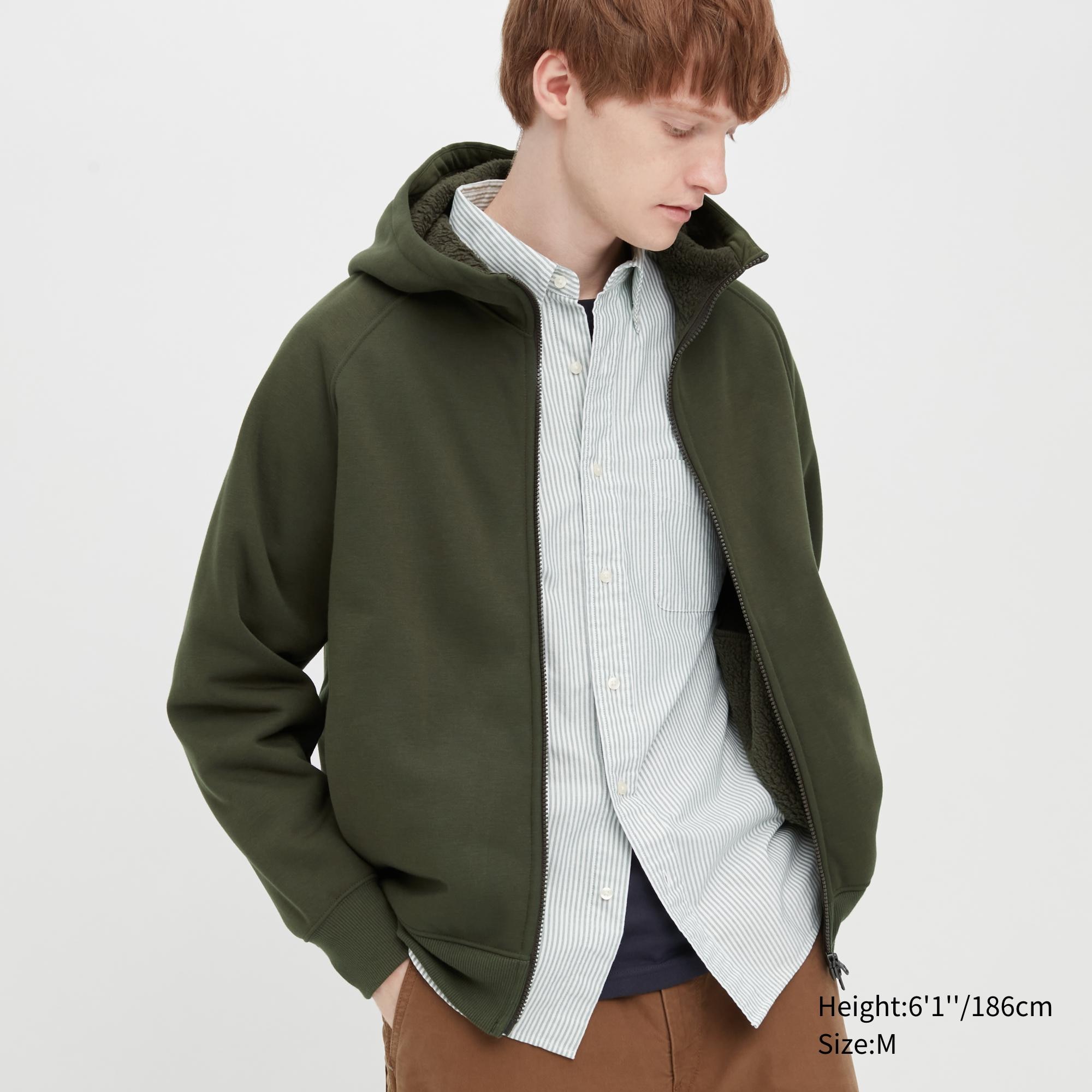 

Толстовка мужская UNIQLO 451674COL57 хаки M (доставка из-за рубежа), 451674COL57