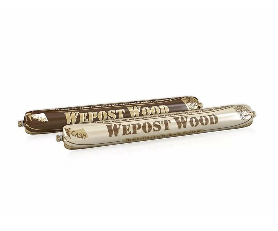 

Герметик для дерева Wepost Wood файл-пакет 0,830 кг, американская сосна (RAL 1034) СТО, Бежевый, Wepost Wood