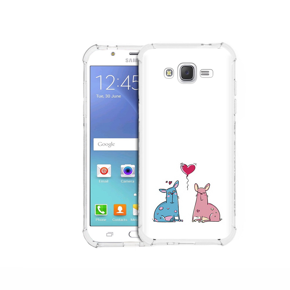 

Чехол MyPads Tocco для Samsung Galaxy J5 (2015) Лама любовь (PT15272.579.102), Прозрачный, Tocco