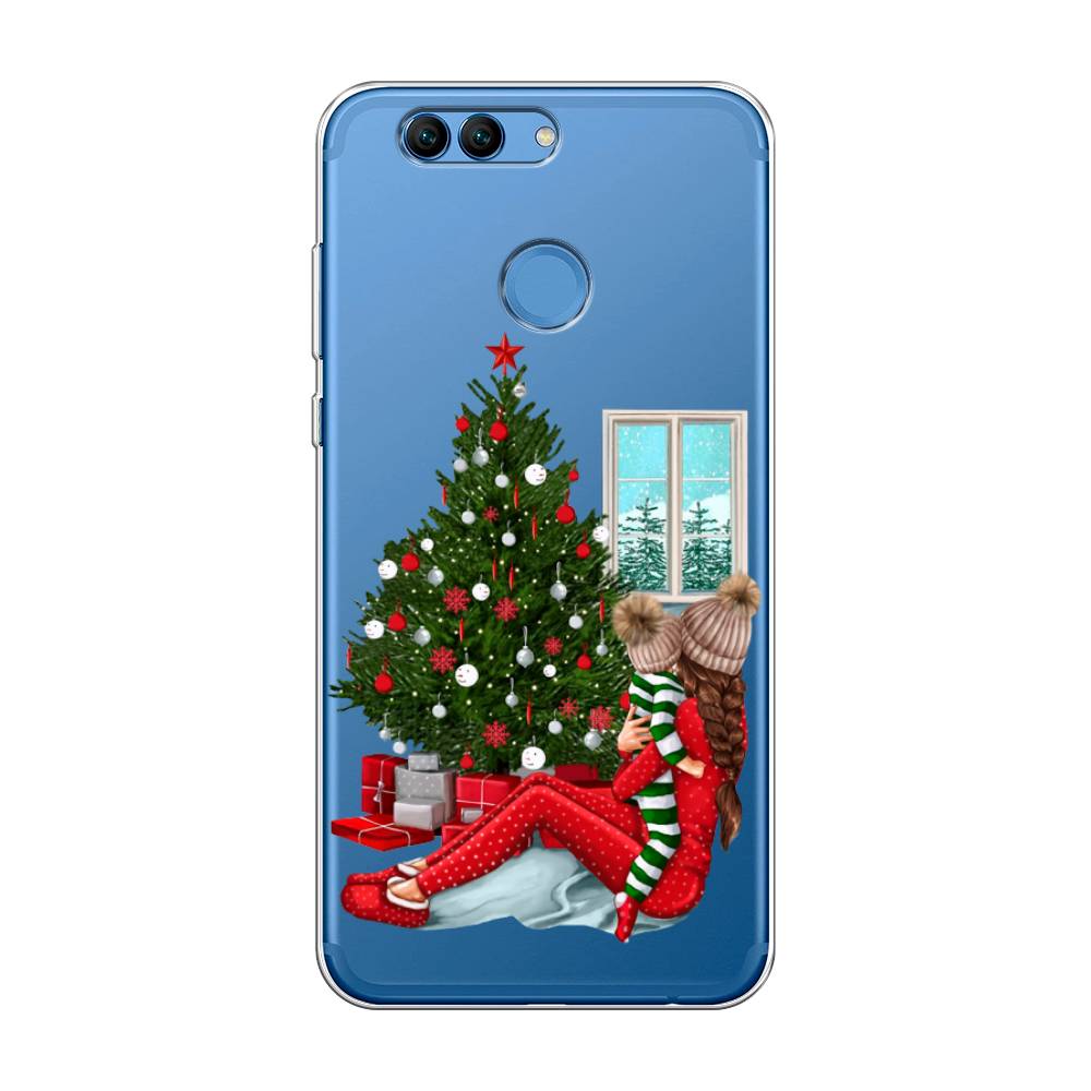 

Чехол на Huawei Nova 2 "Новый год с мамой", Красный;зеленый;голубой, 62950-6