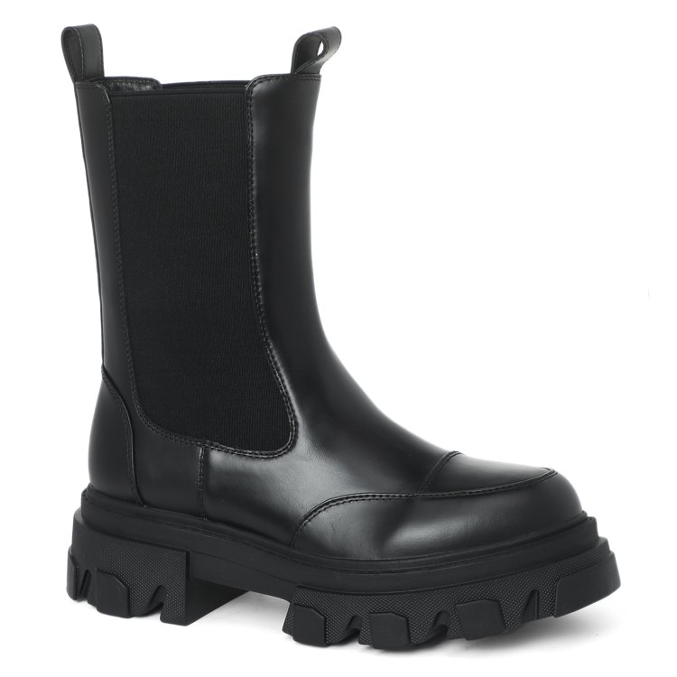 

Полусапоги женские Tendance 1003-82M черные 38 EU, Черный, 1003-82M