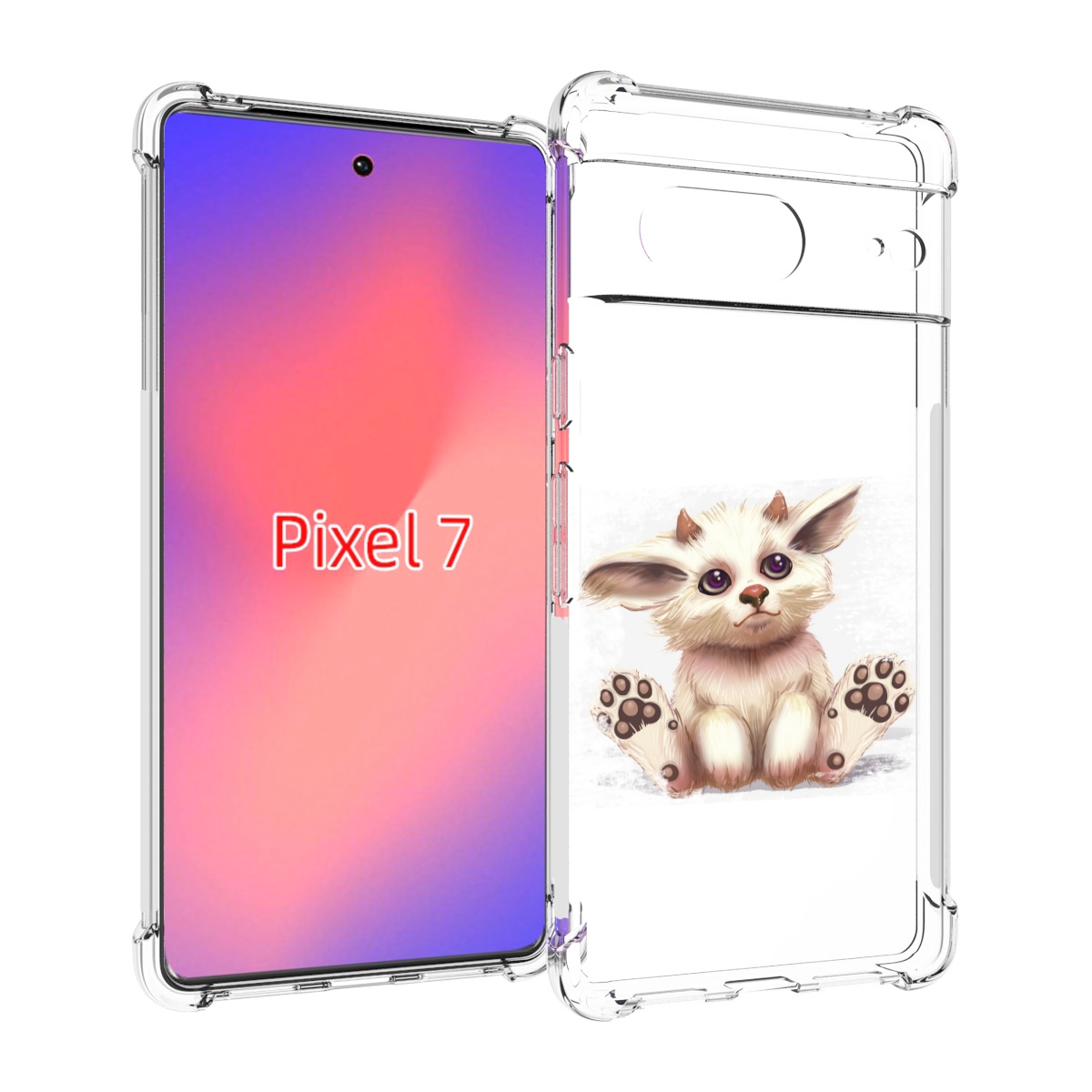 

Чехол Mypads Маленькое Чудо Детский Для Google Pixel 7, Прозрачный, Tocco
