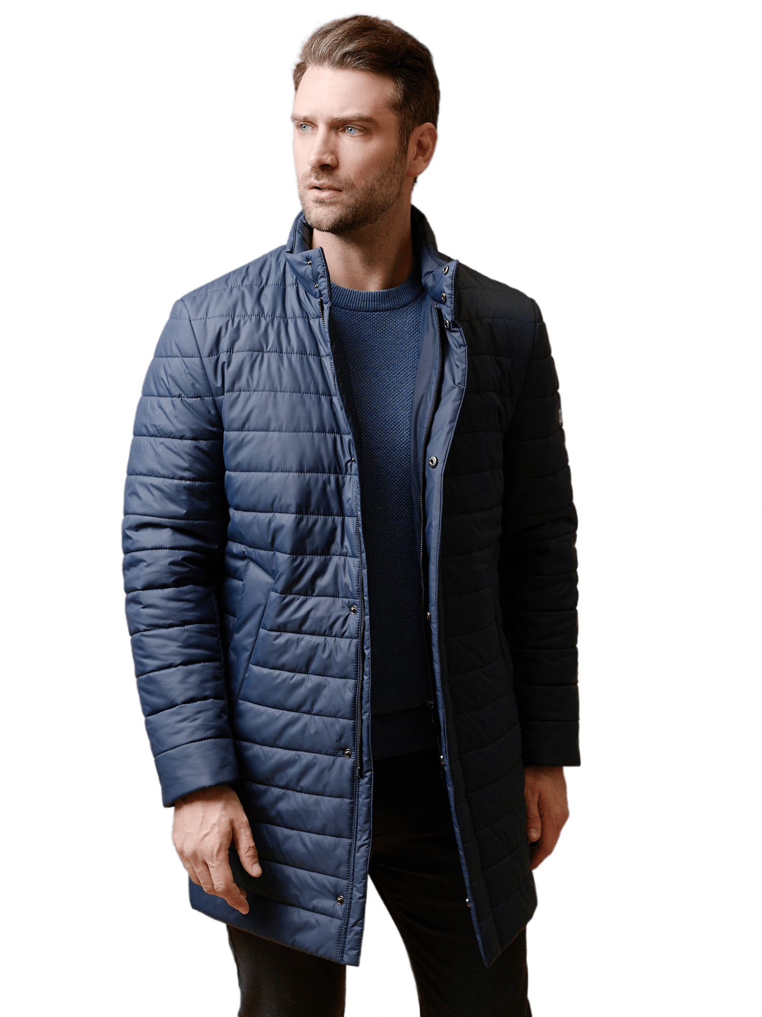 

Куртка мужская BAZIONI 3060-3 M Fitsi Navy синяя 48 RU, Синий, 3060-3 M