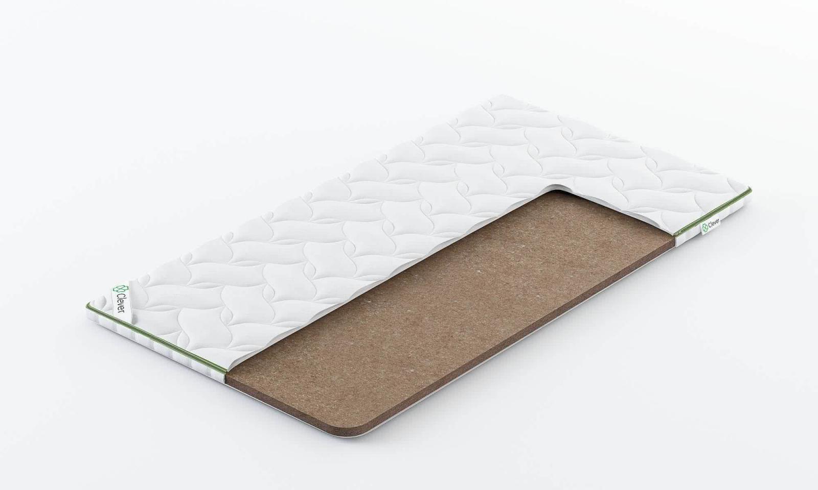 

Топпер Clever CocosTop 130x186, Белый, CocosTop
