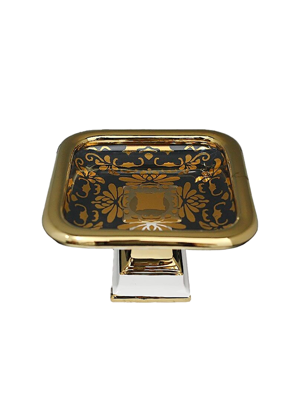 

Конфетница на ножке Maria Gold Lenardi 20 см 226-095, Золотистый