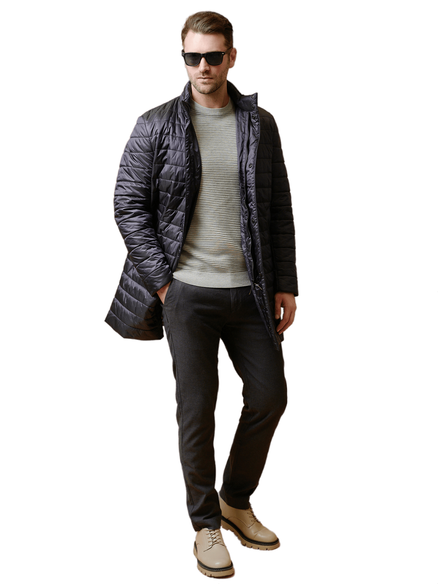 

Куртка мужская BAZIONI 3060-3 M Fleur DK Navy синяя 48 RU, Синий, 3060-3 M