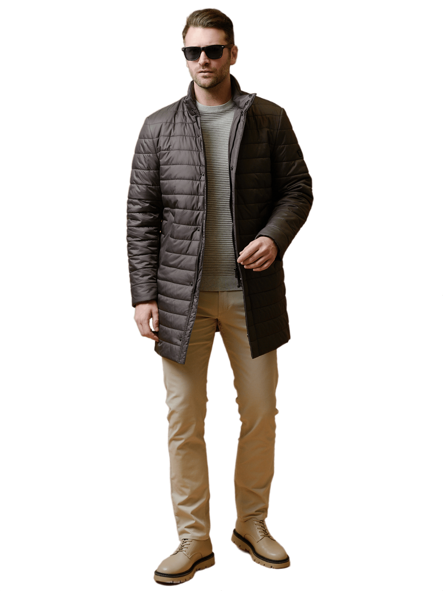 

Куртка мужская BAZIONI 3060-3 M Style DK Choko коричневая 54 RU, Коричневый, 3060-3 M