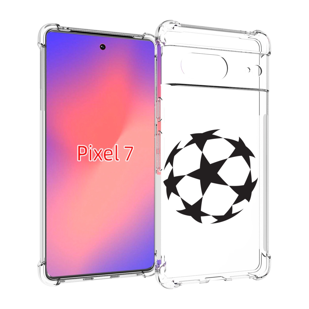 

Чехол Mypads Мячик Для Google Pixel 7, Прозрачный, Tocco