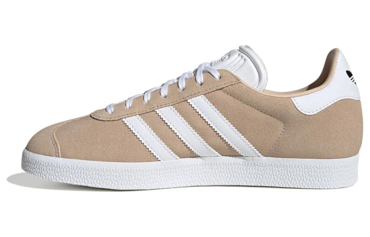 

Кеды унисекс Adidas Gazelle бежевые 39 EU, Бежевый, Gazelle